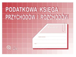 Podatkowa księga przychodów i rozchodów A5, 32 strony