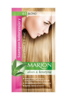 Marion, Szampon Koloryzujący, 61 blond, 40 ml (HIT)