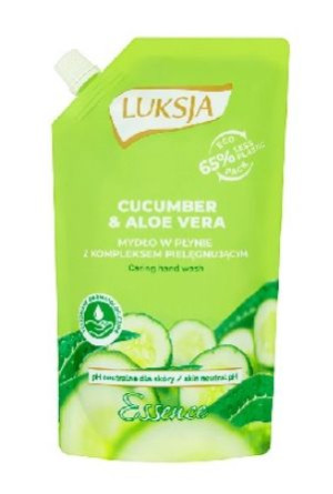 Luksja, Essence Cucumber & Aloe Vera, Mydło w płynie, 400 ml (HIT)