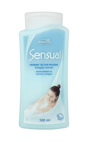 Joanna, Kremowy żel pod prysznic, kolagen morski, 500 ml (HIT)