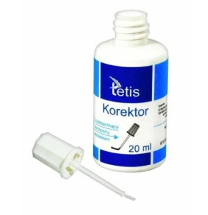 Korektor z pędzelkiem, 20 ml
