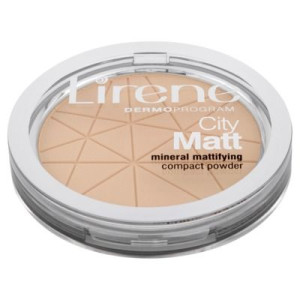 Lirene puder mineralny City Matt 03 Beżowy 9g