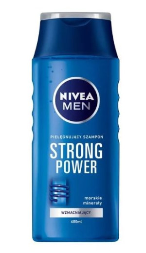 Nieva Men, Szampon do włosów, Strong power, 400 ml (HIT)