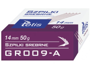 Szpilki metalowe 14mm, 50g