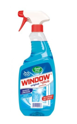 Window, Płyn do mycia szyb z rozpylaczem, Ammonium, 750 ml (HIT)