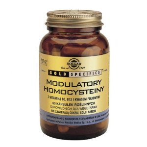 Solgar Modulatory Homocysteiny 60 kapsułek - Długi termin ważności!