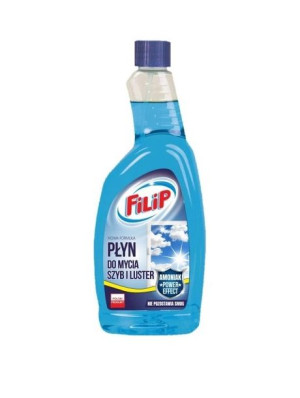Filip, Płyn do mycia szyb niebieski, 750 ml