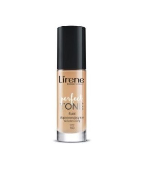 Lirene Perfect Tone 103 Sand (chłodny) fluid dopasowuje się do koloru cery