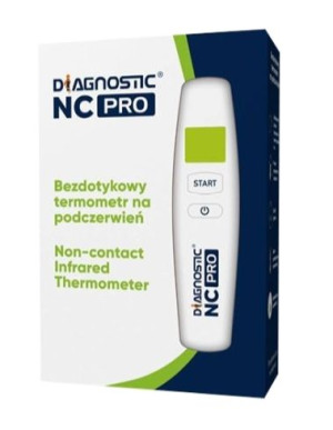 Diagnostic NC PRO, Termometr Bezdotykowy na podczerwień, 1 sztuka