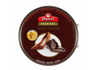 Buwi, Pasta do butów, brązowa, 40 ml (HIT)
