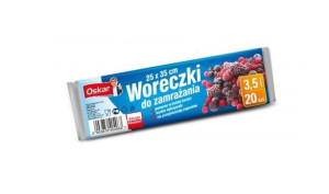 Oskar, Woreczki na mrożonki 3,5L, 20 sztuk