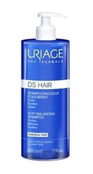 Uriage, DS Hair Delikatny szampon regulujący, 500 ml - Długi termin ważnośc