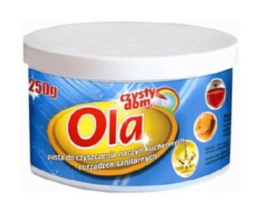 Barwa, Ola pasta do czyszczenia naczyń i urządzeń sanitarnych, 250g (HIT)