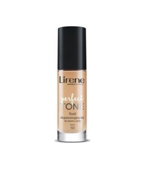 Lirene Perfect Tone 102 Nude (chłodny) fluid dopasowuje się do koloru cery