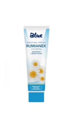 Blue, Krem do rąk glicerynowo rumiankowy, 100 ml