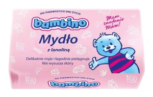 Bambino, Mydło z lanoliną, 90g (HIT)
