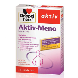 Doppelherz Aktiv Meno 30 tabletek - Długi termin ważności!