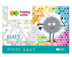 Blok rysunkowy A4, biały, 20 kartek