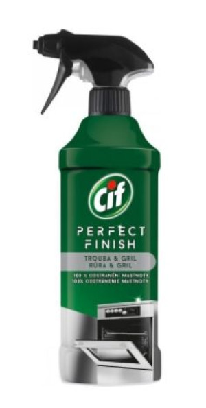 Cif, Perfect finish, Spray do czyszczenia grilla, piekarnika, 435 ml (HIT)