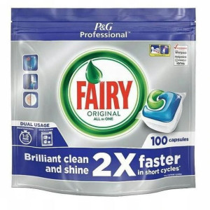 Fairy, All in One, Kapsułki do zmywarki, 100 sztuk (HIT)