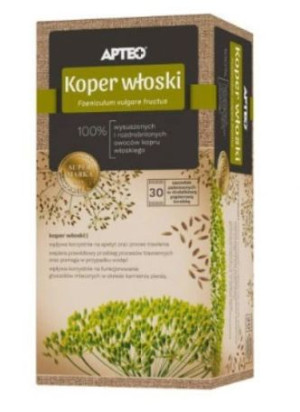 Apteo Koper Włoski, 30 saszetek - Długi termin ważności!