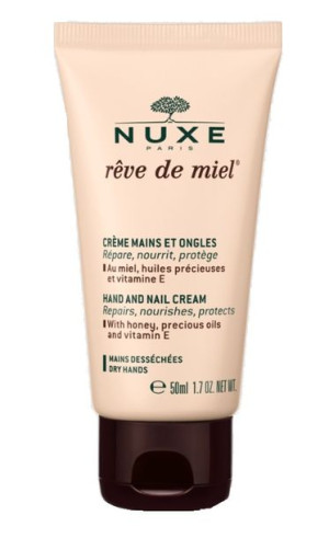 Nuxe Reve de Miel, Krem do rąk i paznokci, 50 ml