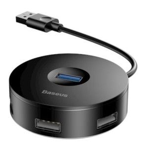 Baseus Adapter HUB USB 3.0 to 4xUSB black