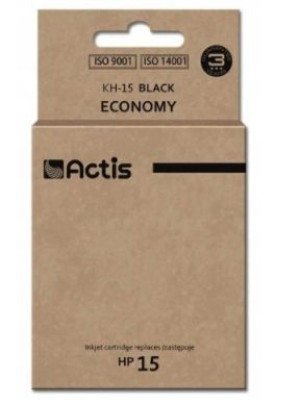 Actis, Tusz do HP KH-15 (zamiennik 15 C6615) black (czarny)