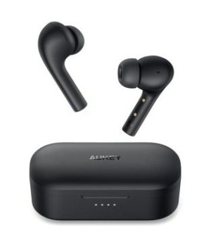 Aukey, EP-T21S True Wireless słuchawki Bluetooth 5.0 wodoodporne IPX6 | 30h