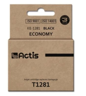 Actis, Tusz do Epson KE-1281 (zamiennik T1281) black (czarny)