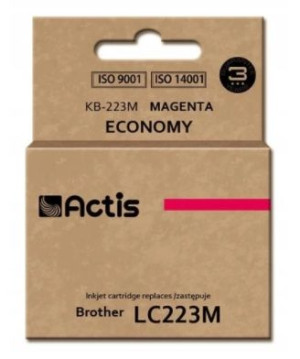 Actis, Tusz do Brother KB-223M (zamiennik LC223M) magenta (purpurowy)