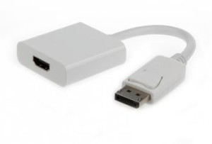 Gembird, Adapter Displayport(M)->HDMI-I(F)(24+5), 10cm