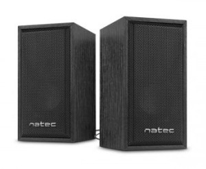 Natec, Głośniki 2.0 Panther 6W RMS, czarne
