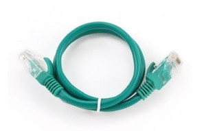 Gembird, Patch cord kat.5e osłonka zalewana 1.5m, zielony