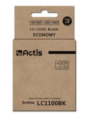 Actis, Tusz do Brother KB-110bk (zamiennik LC1100Bk) black (czarny)