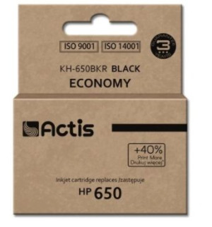 Actis, Tusz do HP KH-650BKR (zamiennik 650 CZ101AE) black (czarny)