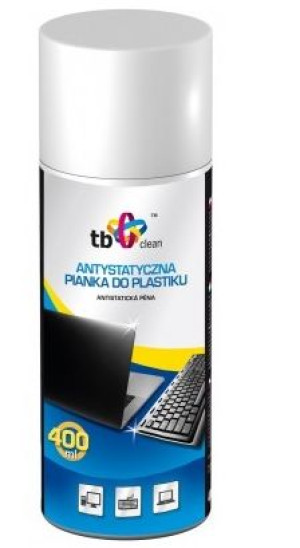 TB Clean, Pianka do plastiku antystatyczna, 400 ml