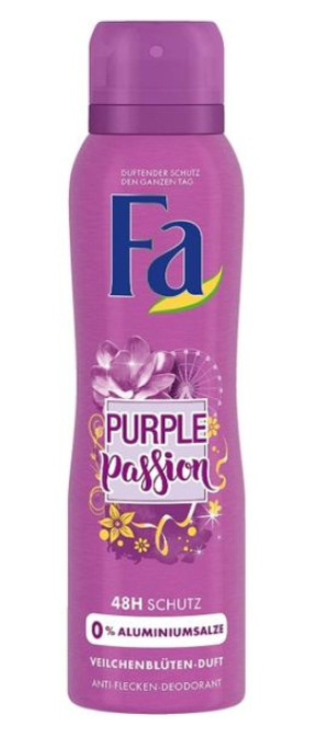(DE) Fa, Purple Passion, Dezodorant, 150 ml (PRODUKT Z NIEMIEC)