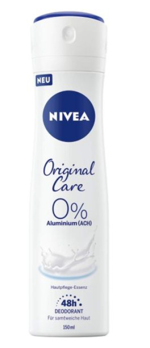 (DE) Nivea, Original Care, Dezodorant, 150 ml (PRODUKT Z NIEMIEC)