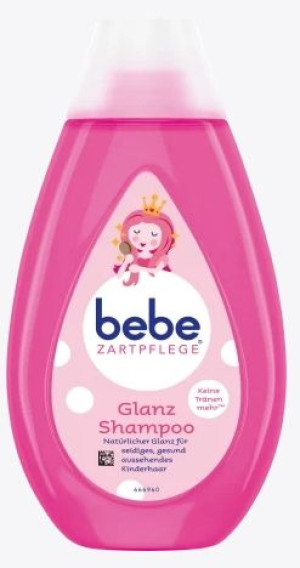 (DE) Bebe, Szampon nabłyszczający, 300 ml (PRODUKT Z NIEMIEC)