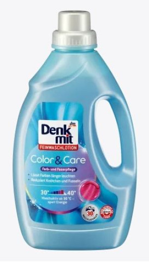 (DE) Denkmit, Color & Care, Płyn do prania, 30 prań (PRODUKT Z NIEMIEC)