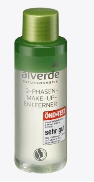 (DE) Alverde, Dwufazowy płyn do demakijażu, 100ml (PRODUKT Z NIEMIEC)