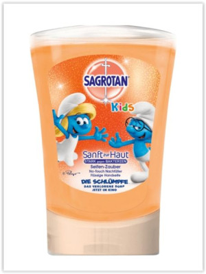 (DE) Sagrotan, No Touch, Mydło w płynie dla dzieci, 250 ml (PRODUKT Z NIEMI