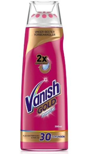 (DE) Vanish Gold Żel do usuwania plam, 200 ml (PRODUKT Z NIEMIEC)