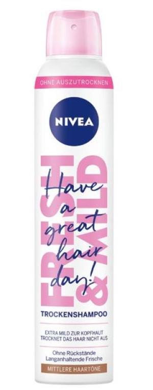 (DE) Nivea, Suchy szampon, 200 ml (PRODUKT Z NIEMIEC)