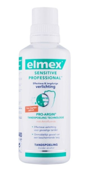 (DE) Elmex, Sensitive Professional, Płyn do płukania, 400 ml (PRODUKT Z NIE