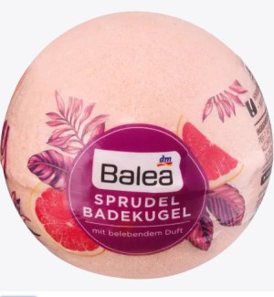 (DE) Balea, Badekugel, Kula do kąpieli,170g (PRODUKT Z NIEMIEC)