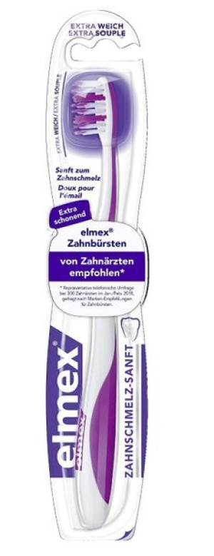 (DE) Elmex, Szczoteczka do zębów, bardzo miękka, 1 sztuka (PRODUKT Z NIEMIE