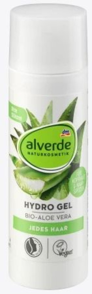 (DE) Alverde, Hydrożel do pielęgnacji włosów, aloes, 50 ml (PRODUKT Z NIEMI