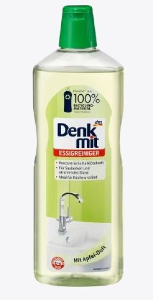 (DE) Denkmit, Płyn do czyszczenia, jabłko, 1l (PRODUKT Z NIEMIEC)